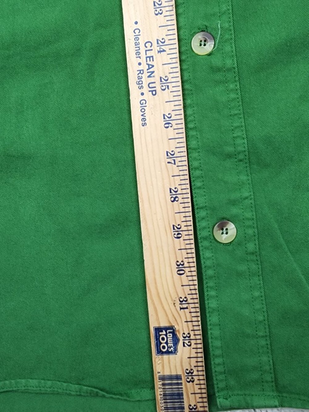 Big Bud Press Overshirt Size 3XL XXXL Green Long Sleeve Oversized Los Angeles US - Picture 5 of 6